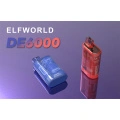 Suosittu Elfworld de 6000 kertakäyttöinen vape e-savuke